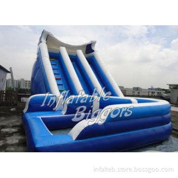 Kids Outdoor Backyard Inflatable Water Slides For Rent , Wa